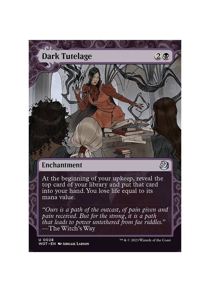 Dark Tutelage - Foil
