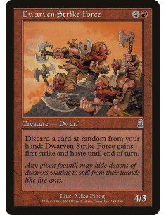 Dwarven Strike Force - Foil