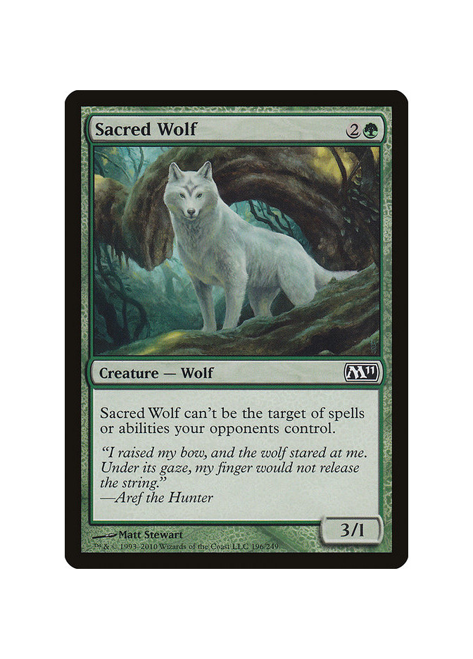 Sacred Wolf - Foil