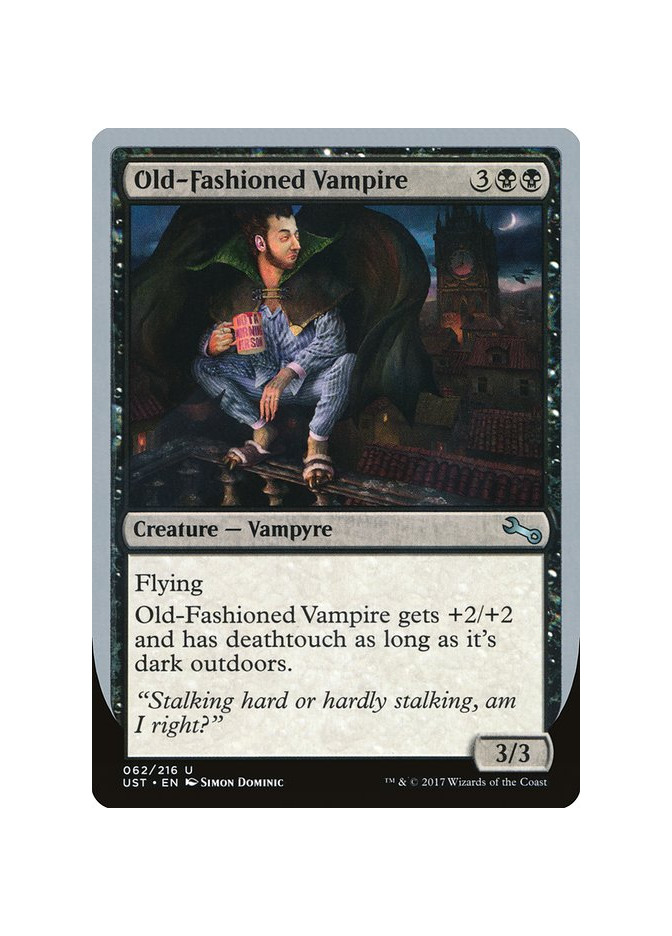Old-Fashioned Vampire