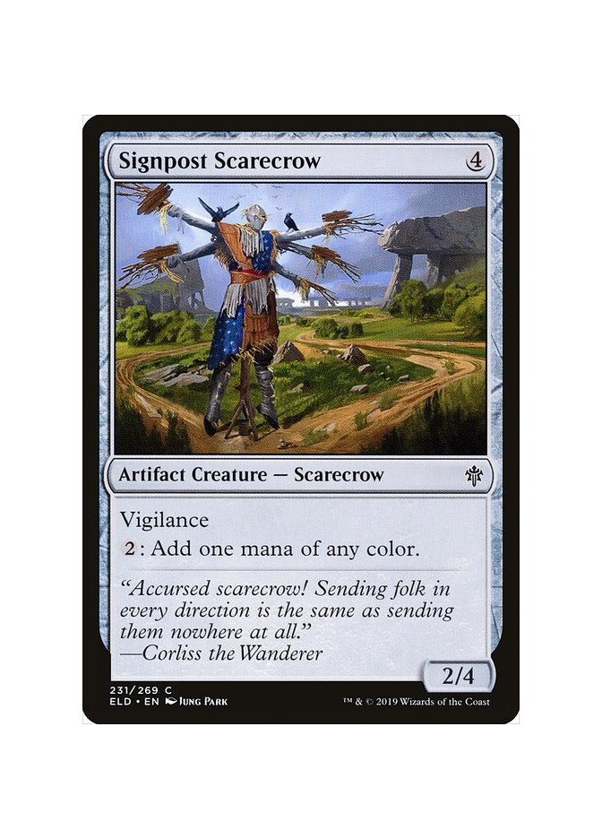 Signpost Scarecrow - Foil