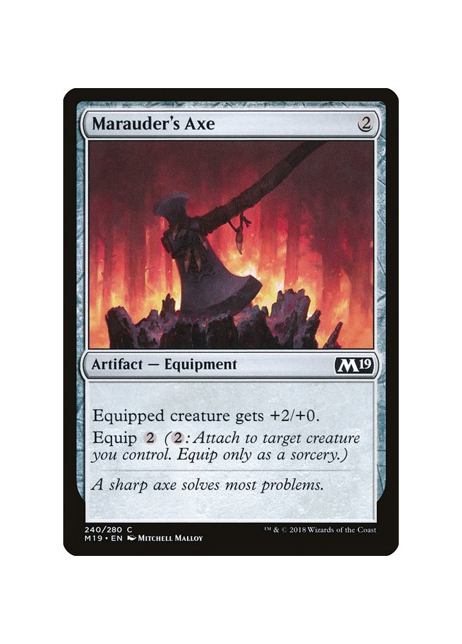 Marauder's Axe - Foil