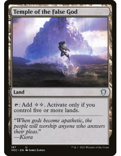 Temple of the False God