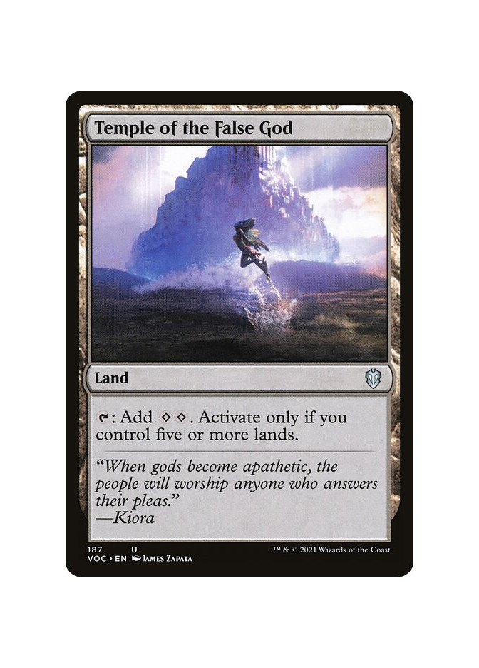 Temple of the False God
