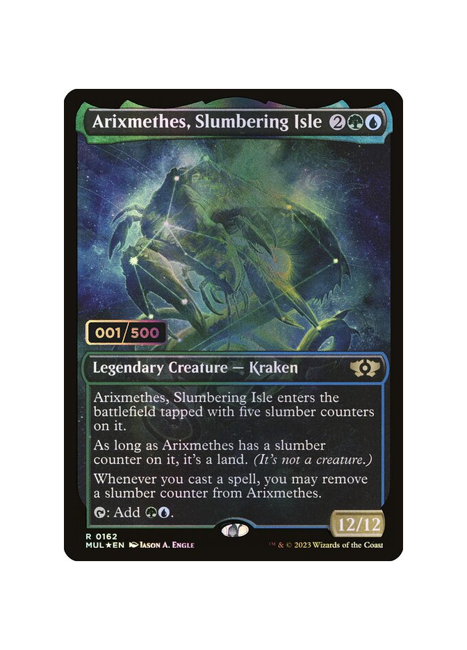 Arixmethes, Slumbering Isle - Foil