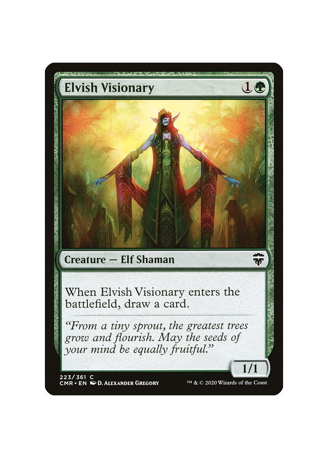 Elvish Visionary - Foil