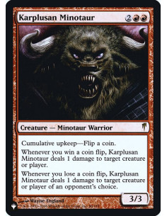 Karplusan Minotaur - Foil
