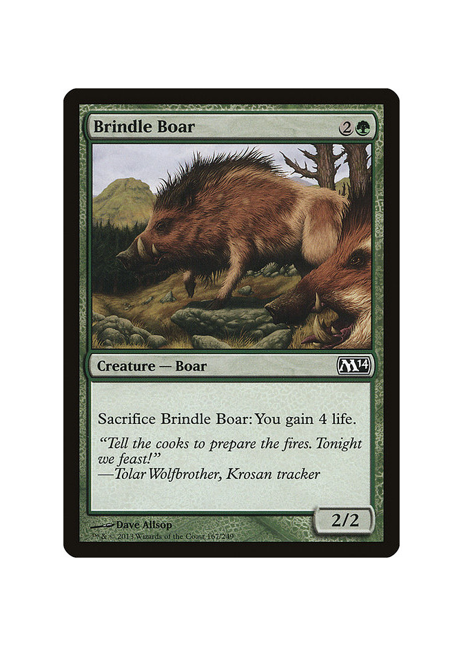 Brindle Boar - Foil