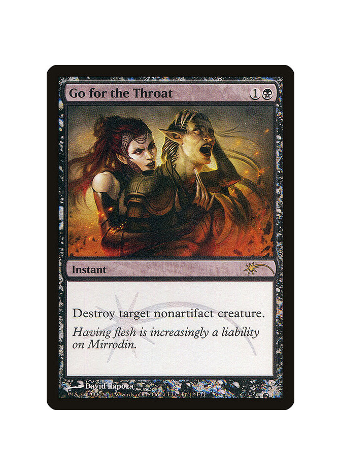 Go for the Throat - Foil