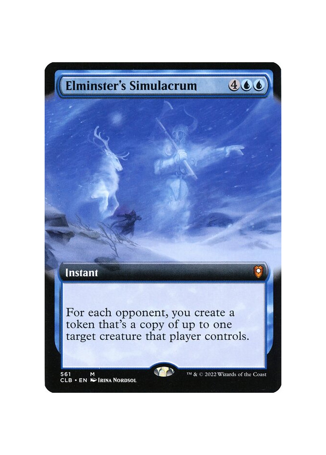 Elminster's Simulacrum - Foil