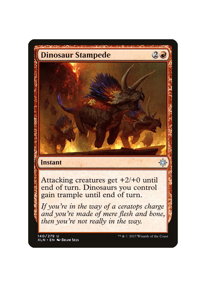 Dinosaur Stampede - Foil