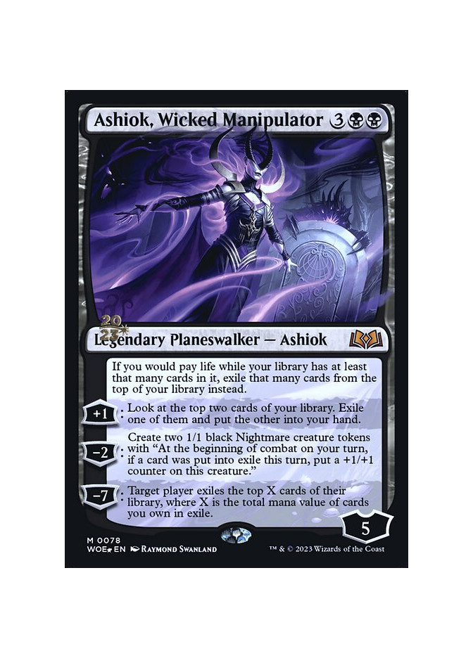 Ashiok, Wicked Manipulator - Foil