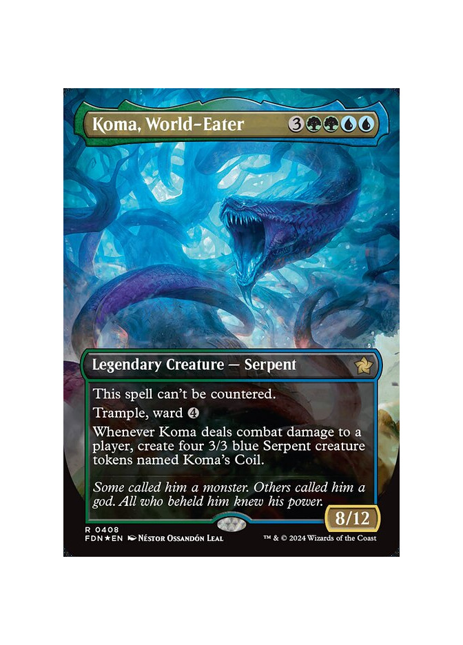 Koma, World-Eater - Foil