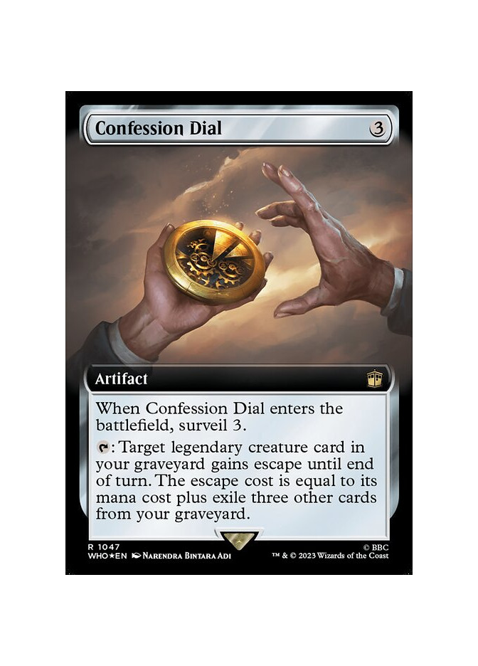 Confession Dial - Foil