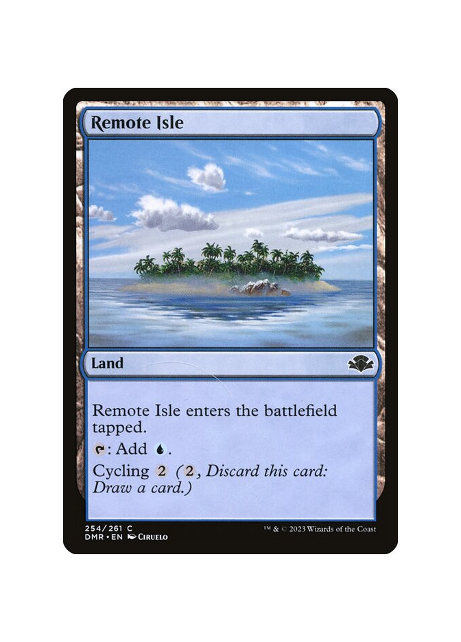 Remote Isle - Foil