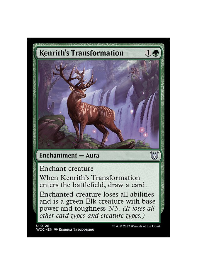 Kenrith's Transformation