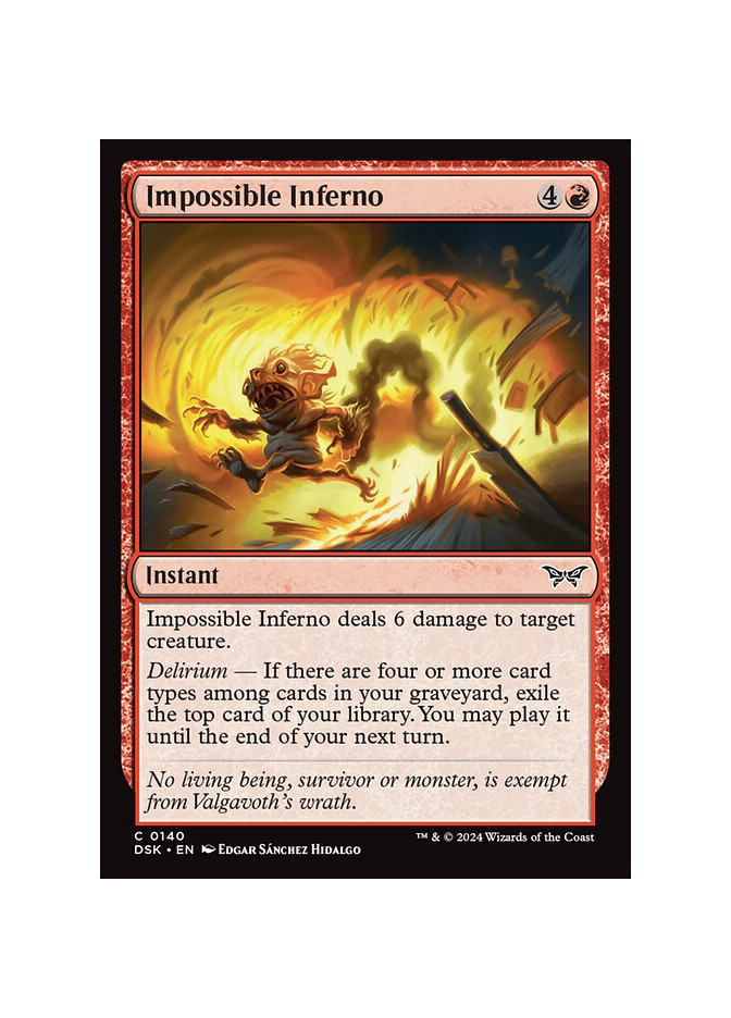 Impossible Inferno - Foil