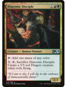 Draconic Disciple - Foil