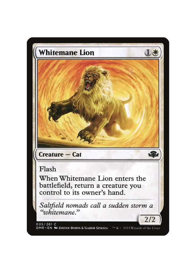 Whitemane Lion - Foil