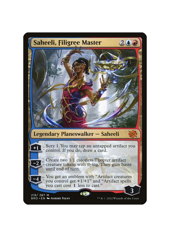 Saheeli, Filigree Master