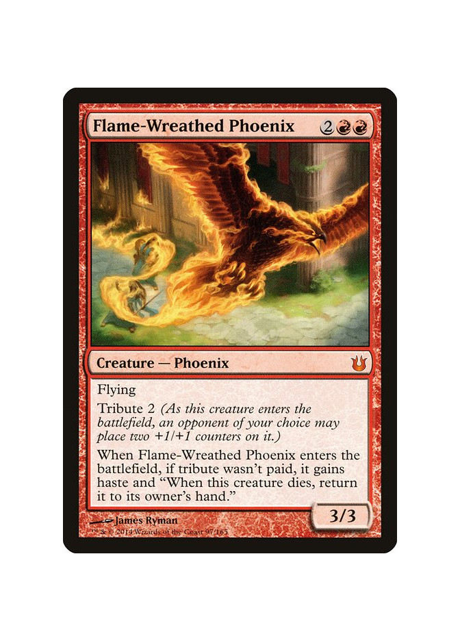 Flame-Wreathed Phoenix - Foil
