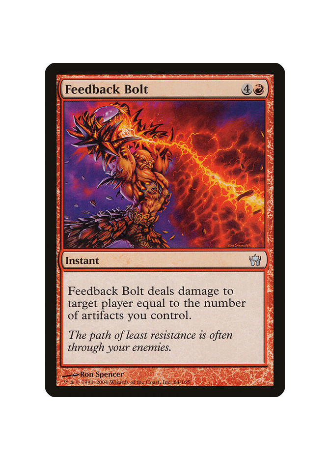 Feedback Bolt - Foil