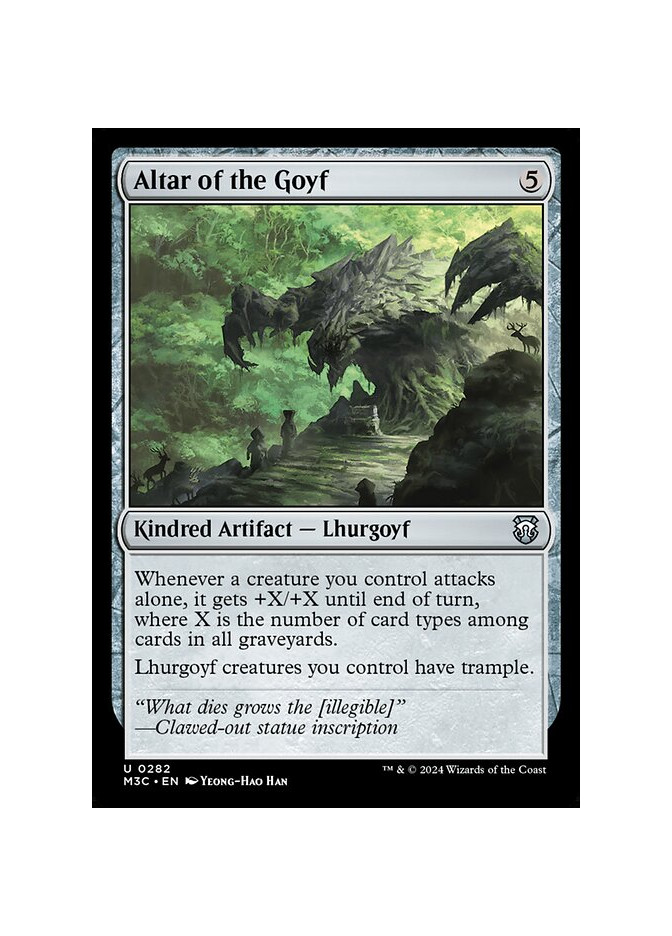Altar of the Goyf - Foil