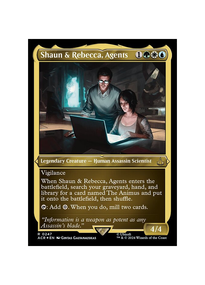 Shaun & Rebecca, Agents - Foil