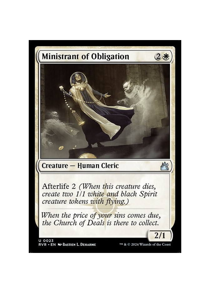 Ministrant of Obligation