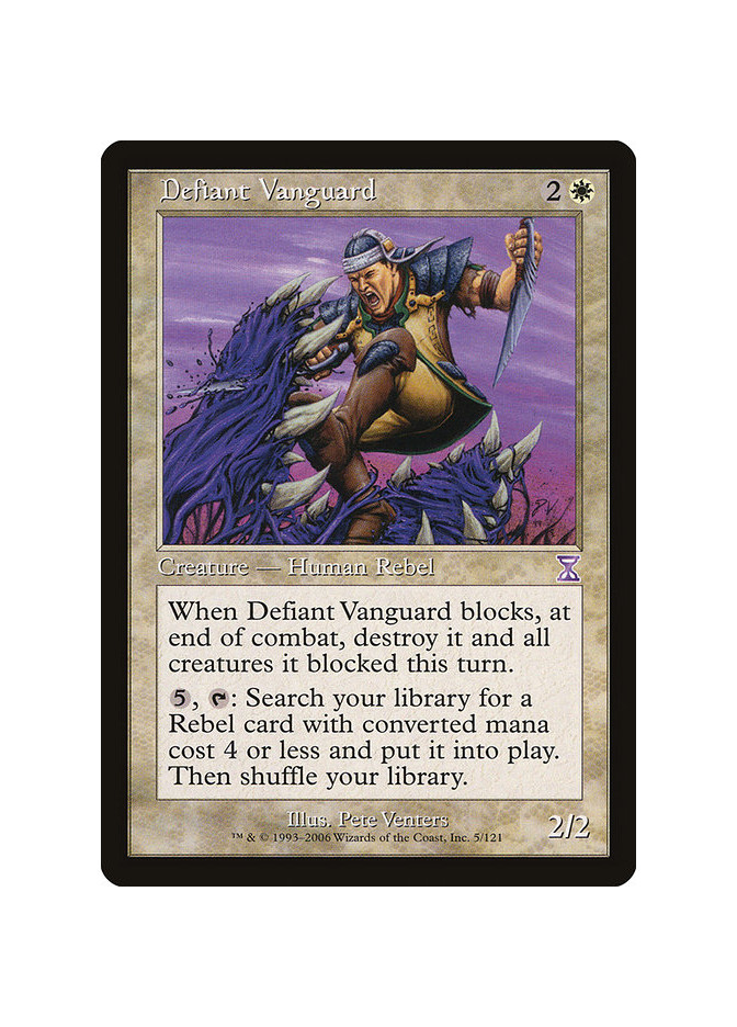 Defiant Vanguard - Foil