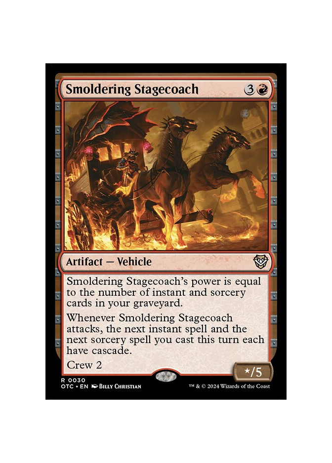 Smoldering Stagecoach