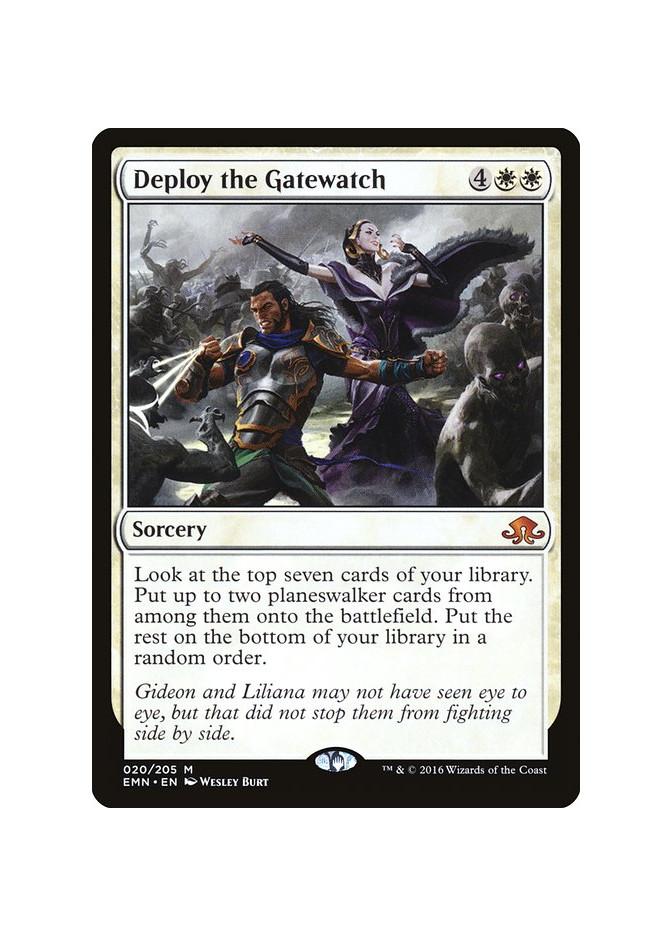 Deploy the Gatewatch - Foil