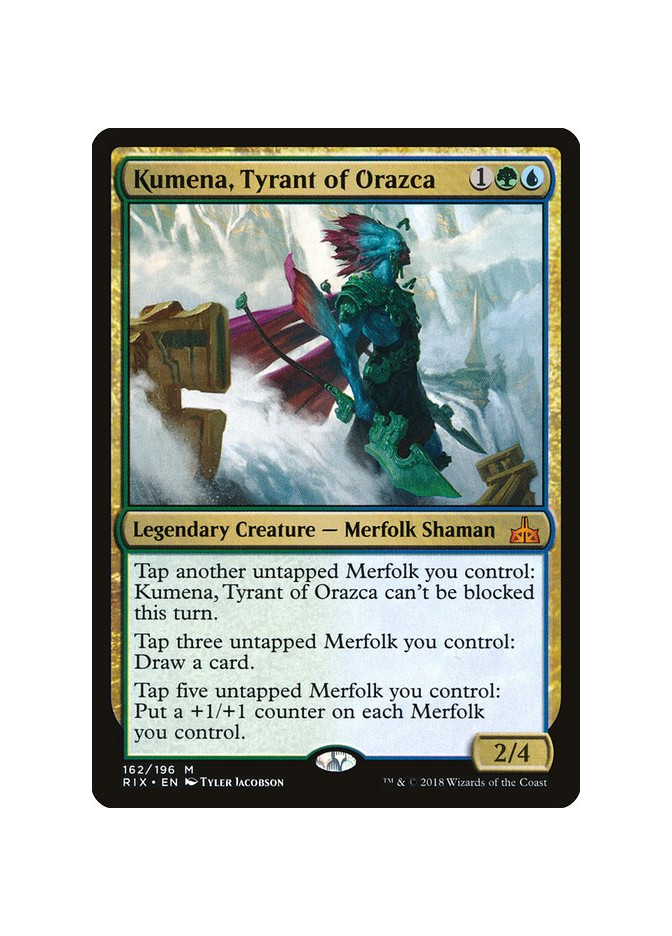 Kumena, Tyrant of Orazca