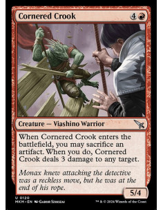 Cornered Crook - Foil