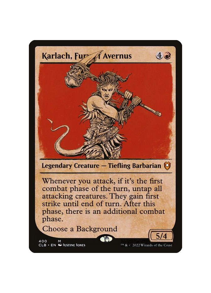 Karlach, Fury of Avernus - Foil