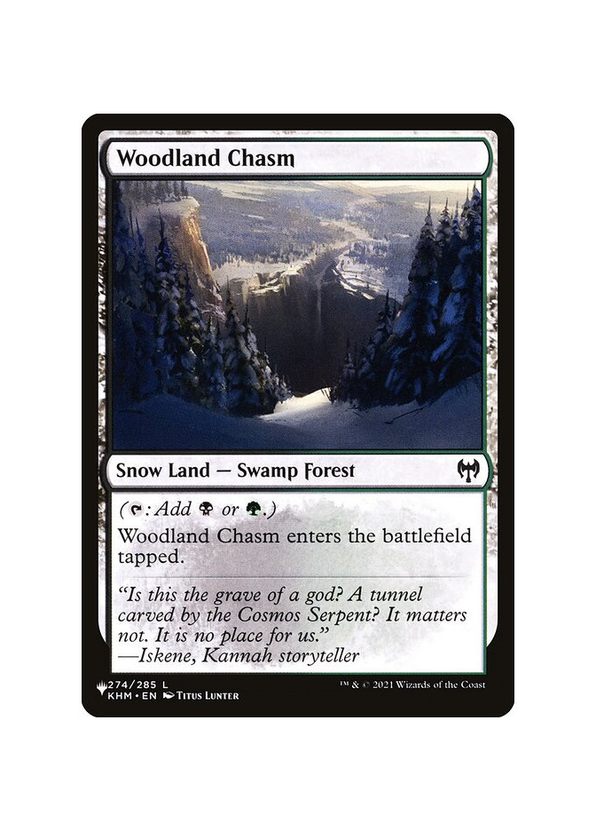 Woodland Chasm