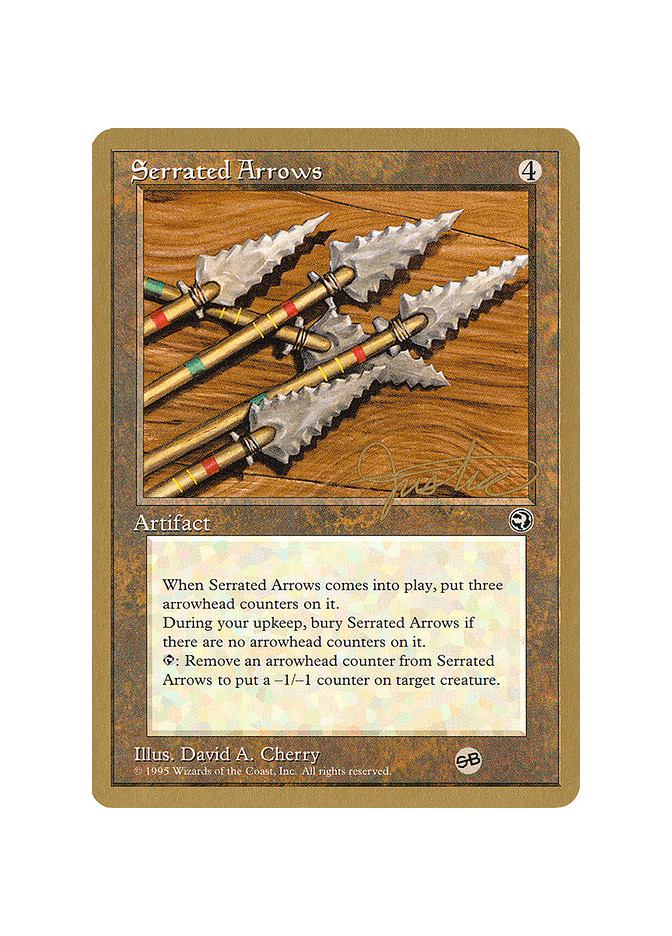 Serrated Arrows