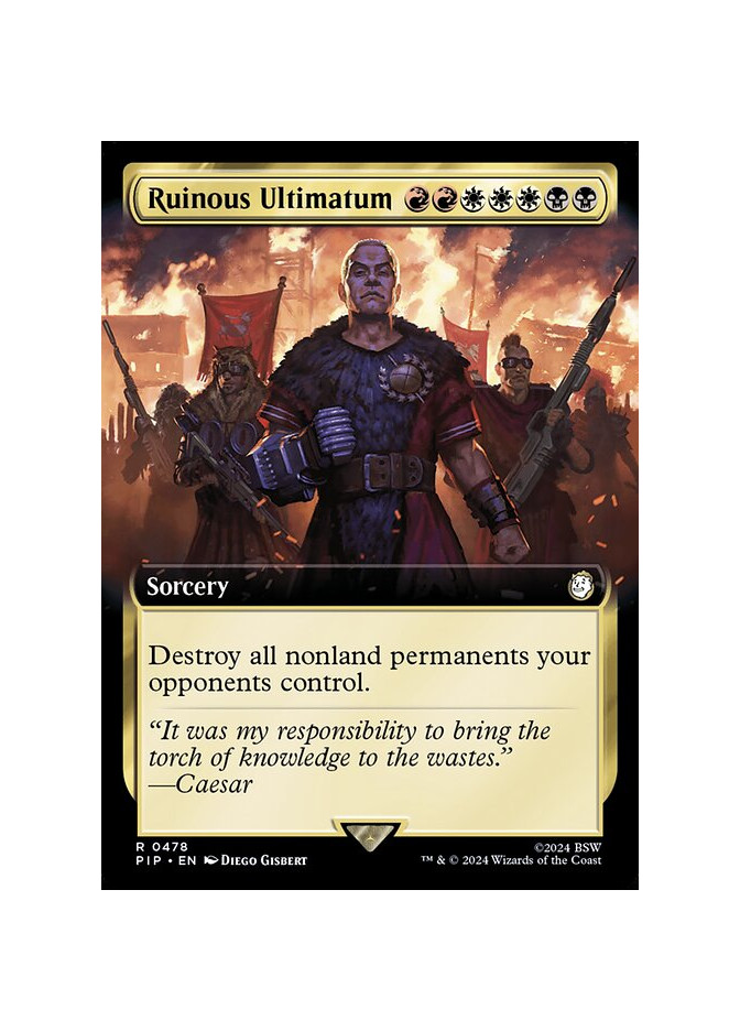 Ruinous Ultimatum