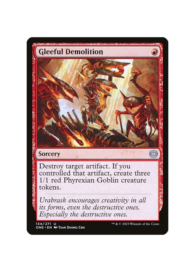 Gleeful Demolition - Foil