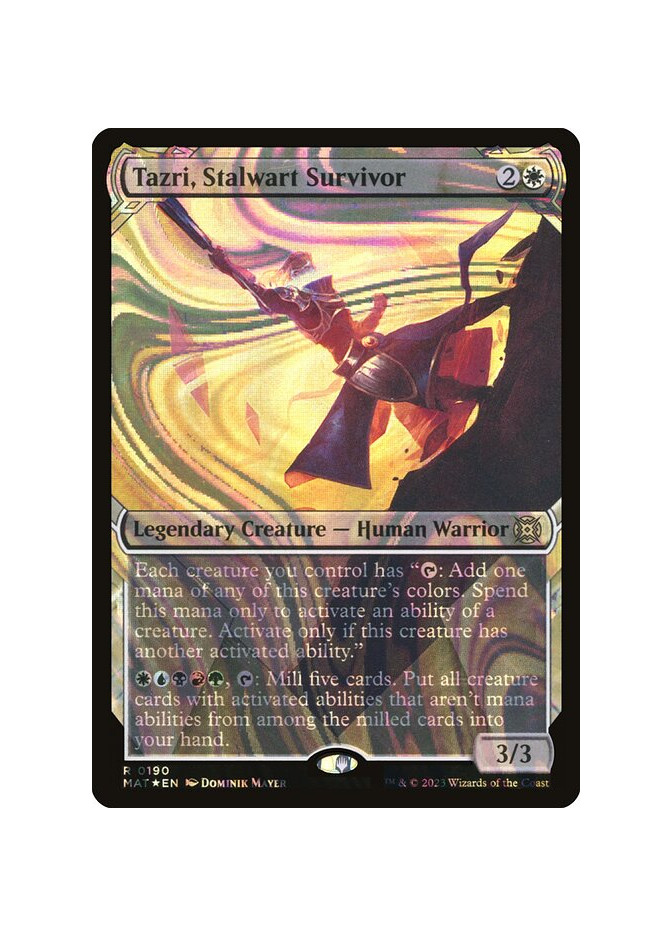 Tazri, Stalwart Survivor - Foil