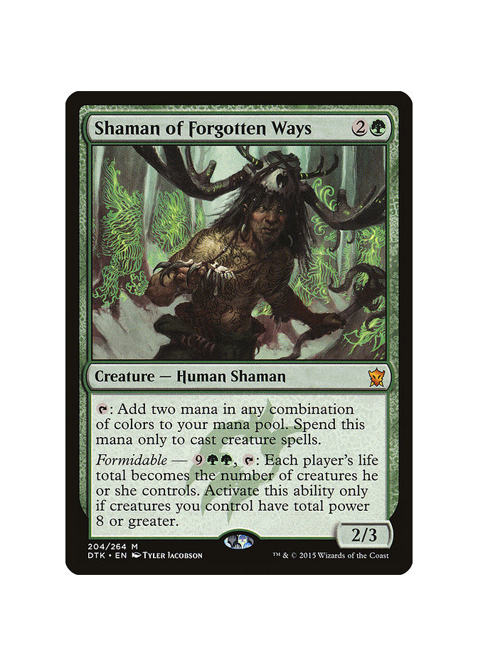 Shaman of Forgotten Ways
