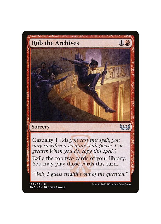 Rob the Archives
