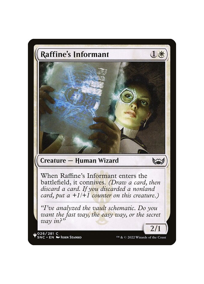 Raffine's Informant