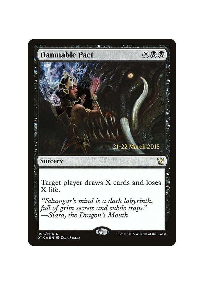 Damnable Pact - Foil