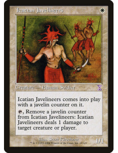 Icatian Javelineers - Foil