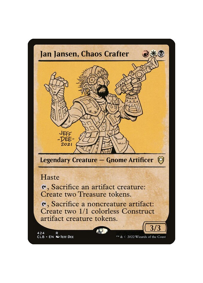 Jan Jansen, Chaos Crafter