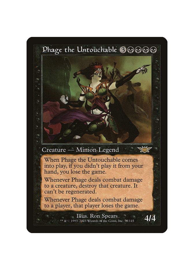 Phage the Untouchable