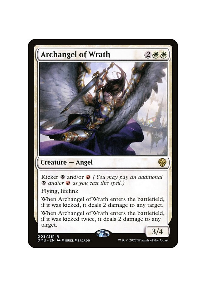 Archangel of Wrath - Foil