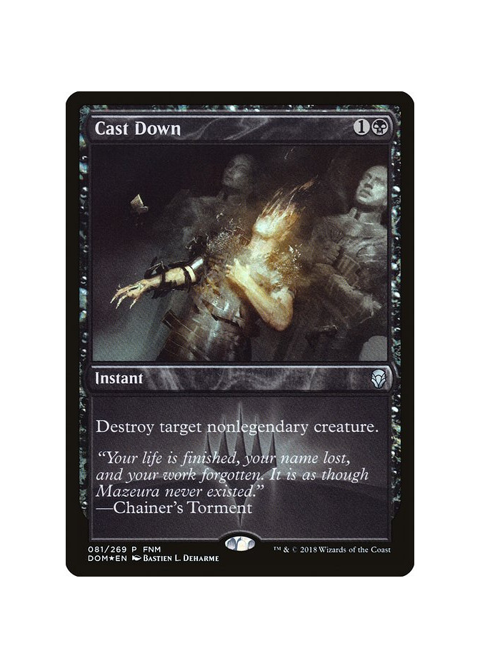 Cast Down - Foil