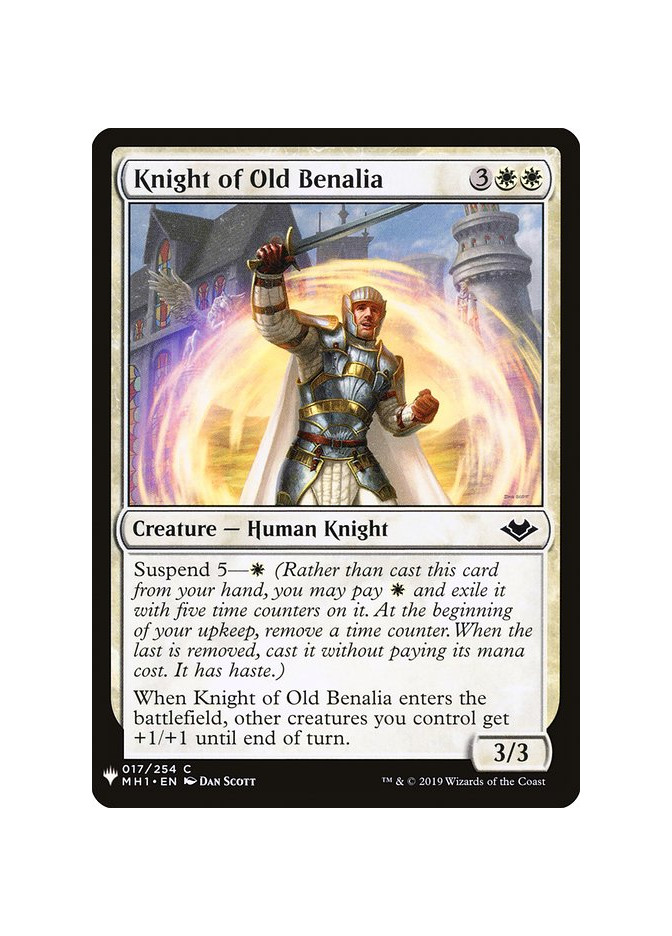 Knight of Old Benalia